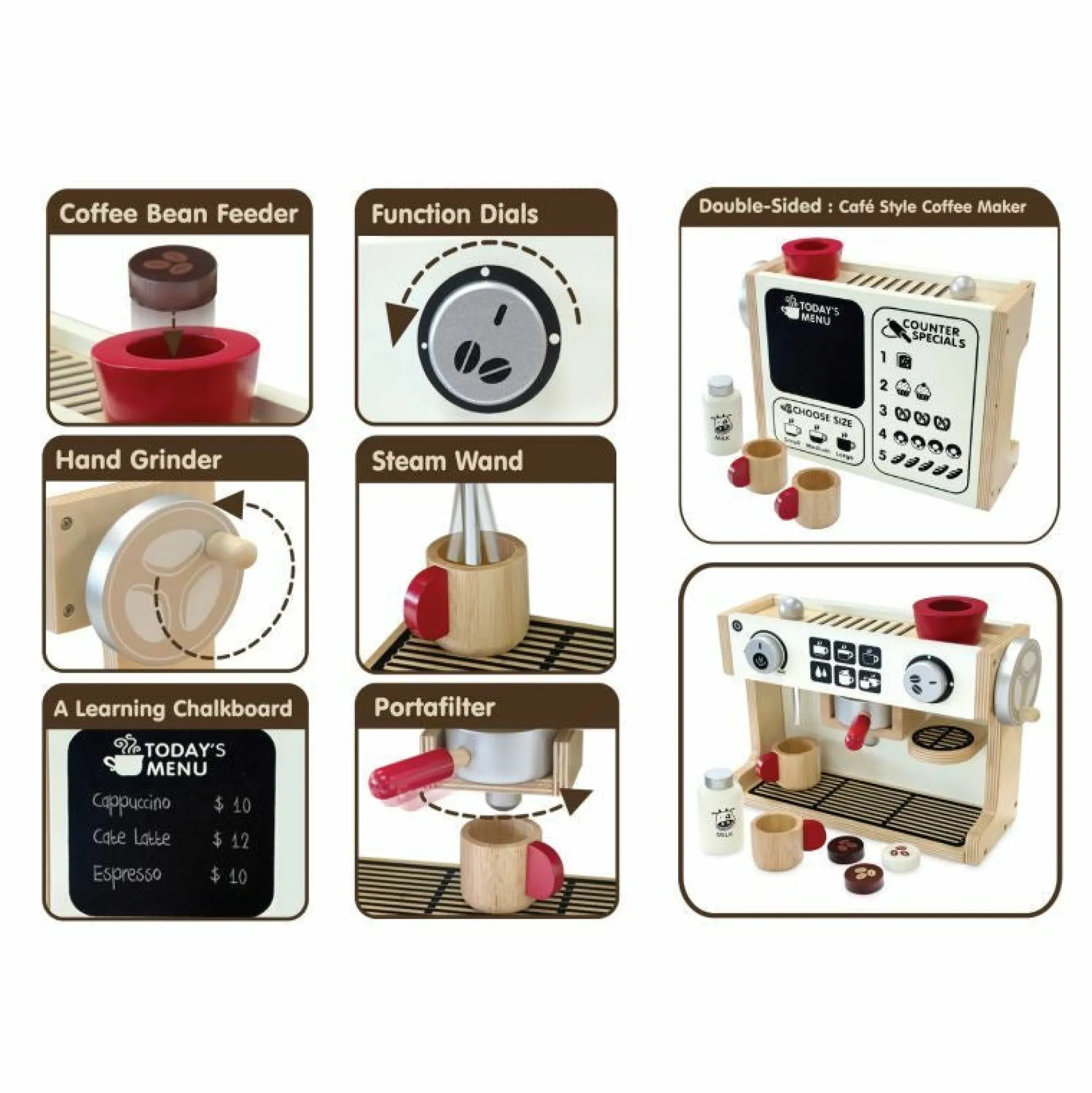 mini_barista_coffee_maker_2.webp I'm Toy Pretend Play>Mini Barista Coffee Maker - 3+