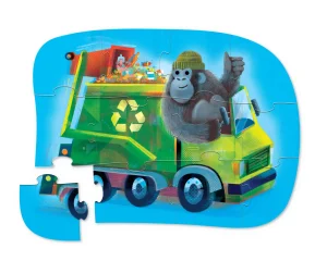 Crocodile Creek Puzzles | Eco>Mini Puzzle - Go Gorilla - 2+