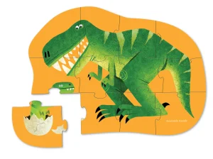 Crocodile Creek Puzzles>Mini Puzzle - Just Hatched - 12 Piece - 2+