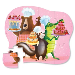 Crocodile Creek Puzzles>Mini Puzzle - Sweet Treats - 12 piece - 2+