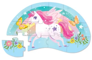 Crocodile Creek Travel | Puzzles>Mini Puzzle - Sweet Unicorn - 12 Piece - 2+