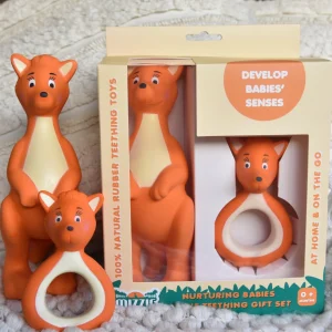 Mizzie the Kangaroo Eco | Baby>Teething Gift Set - 0+