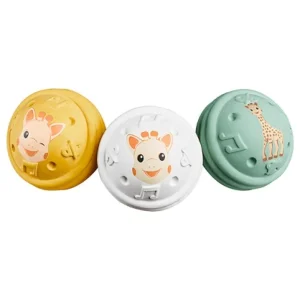Sophie La Giraffe Baby>3 Musical Balls - 0+