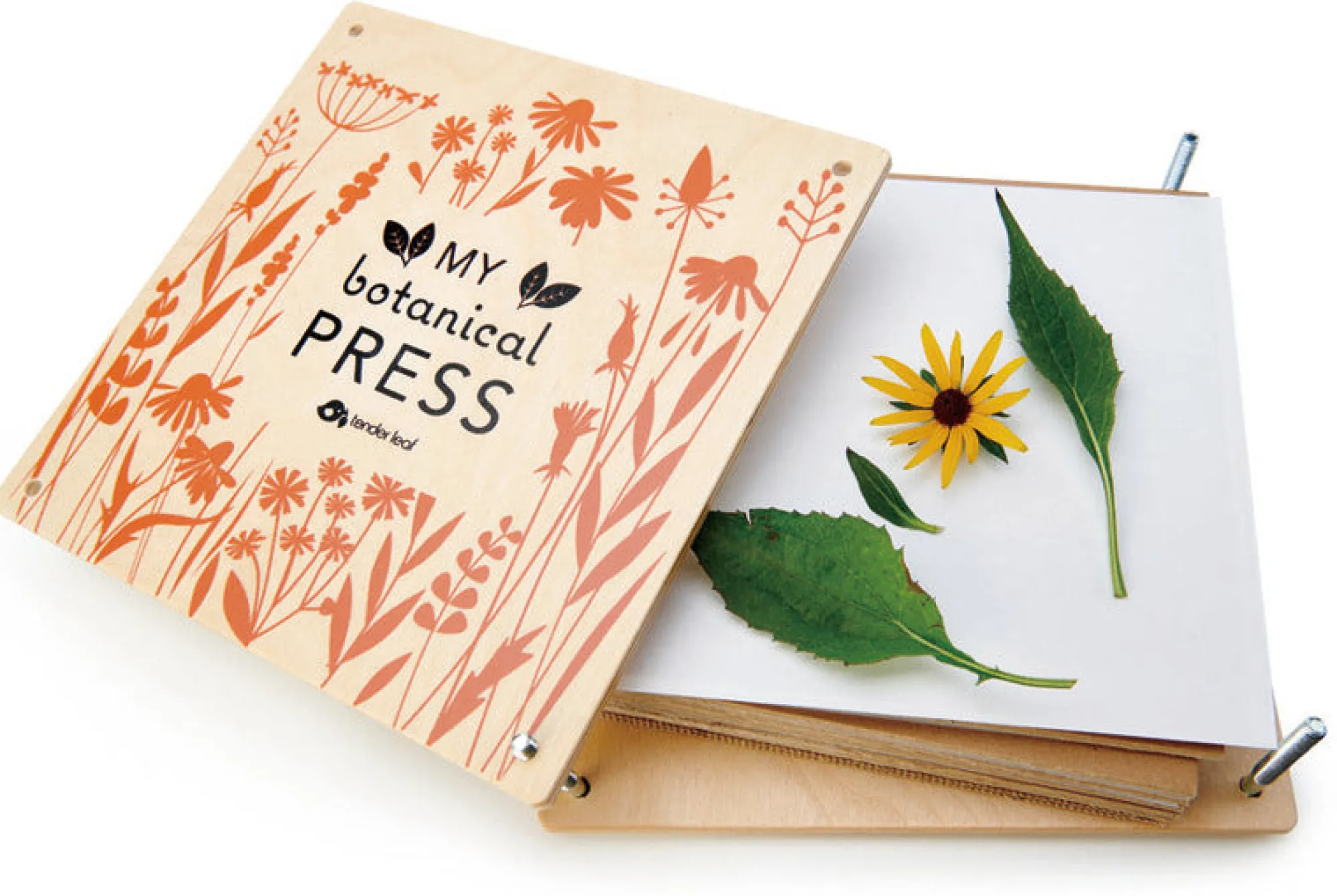 my_botanical_flower_press_0.webp Tender Leaf Toys Garden | Art & Craft>My Botanical Flower Press - 3+