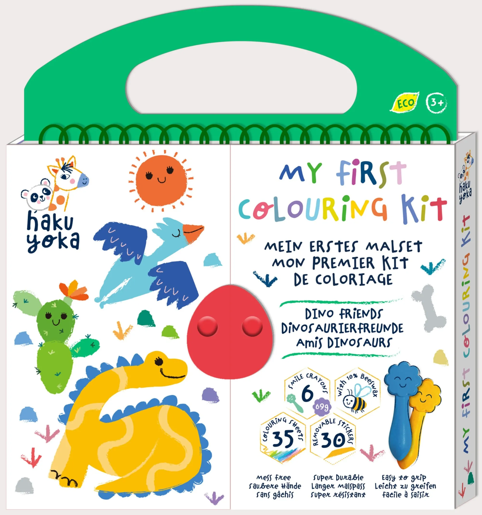 my_first_colouring_kit__d_0.webp Haku Yoka Travel | Art & Craft>My First Colouring Kit - Dino Friends - 3+