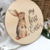Spotty Dot Easter>My First Easter - Rabbit Milestone Disk