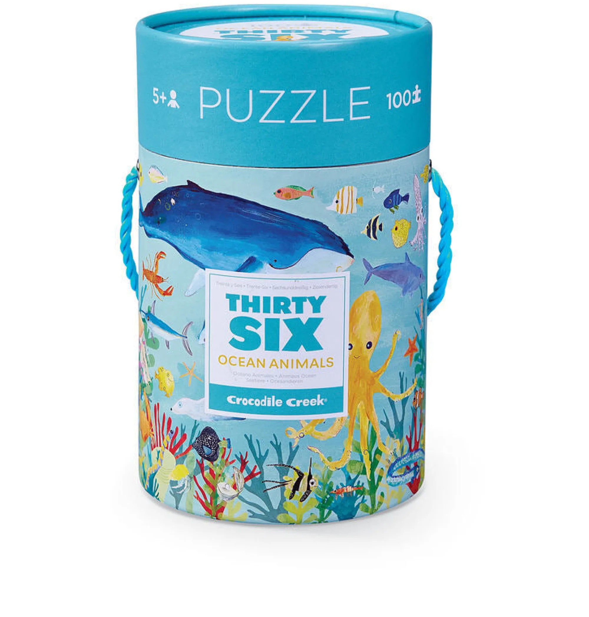 ocean_animals_puzzle___p_0.webp Crocodile Creek Puzzles>36 Ocean Animals Puzzle - 100 pieces - 5+