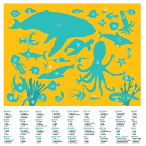 Crocodile Creek Puzzles>36 Ocean Animals Puzzle - 100 pieces - 5+