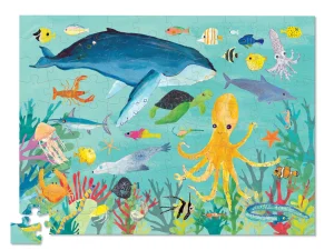 Crocodile Creek Puzzles>36 Ocean Animals Puzzle - 100 pieces - 5+