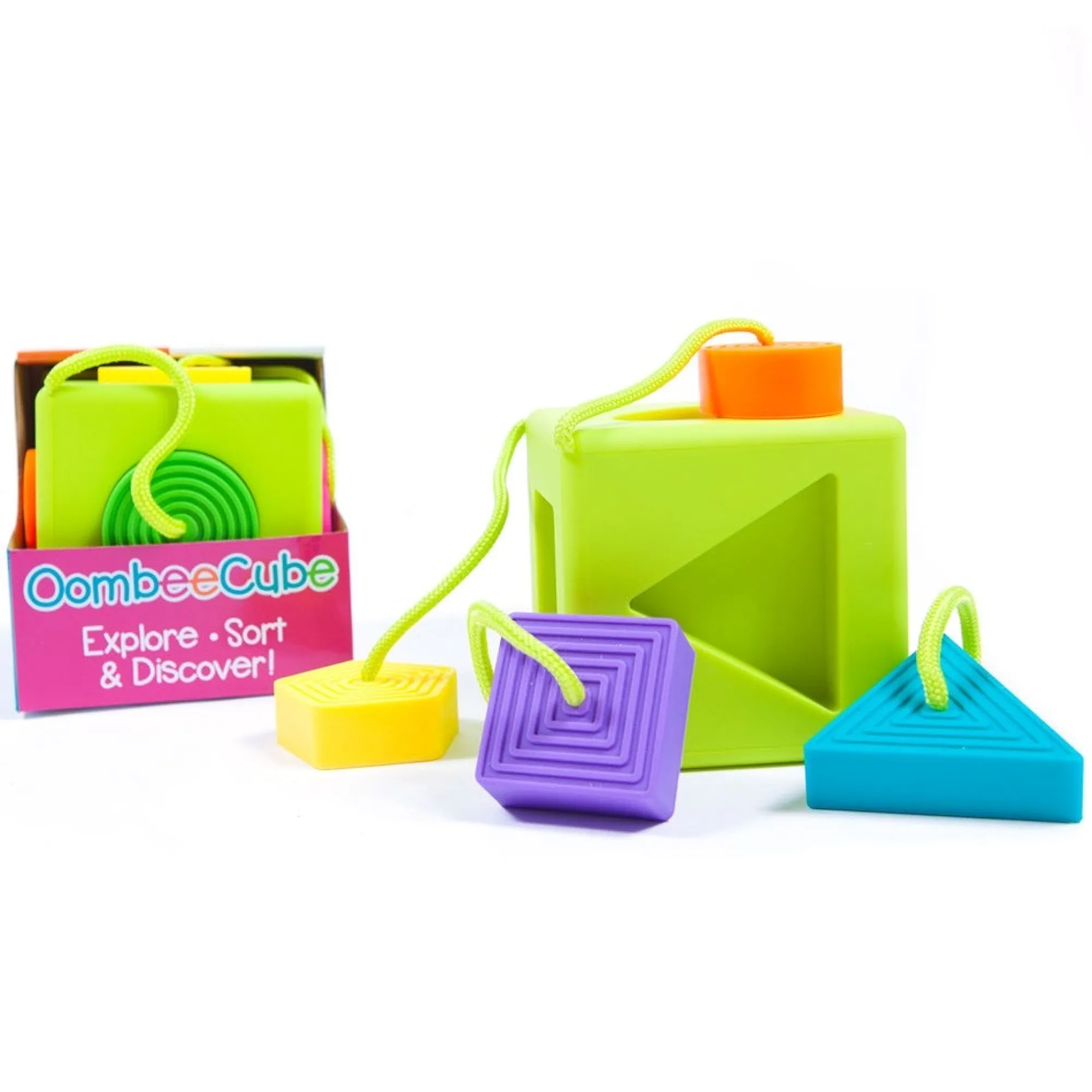 oombee_cube__m_2.webp Fat Brain Toy Co 1st Birthday>Oombee Cube - 10M+