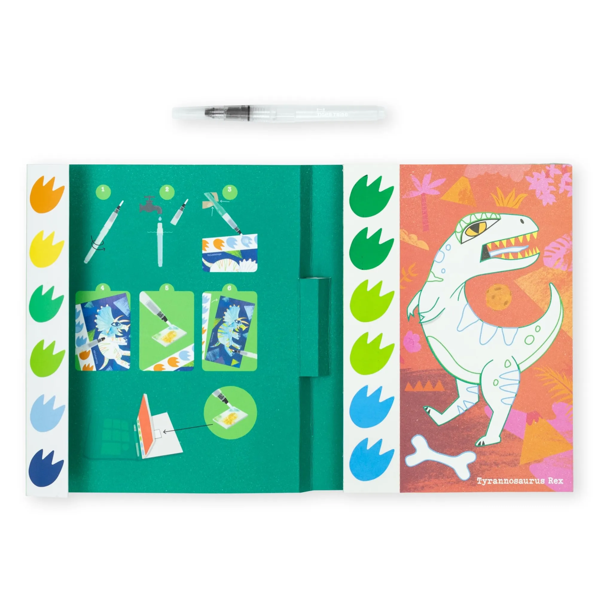 paint_a_picture_set__dino_4.webp Tiger Tribe Travel | Art & Craft>Paint a Picture Set - Dinosaurs - 4+