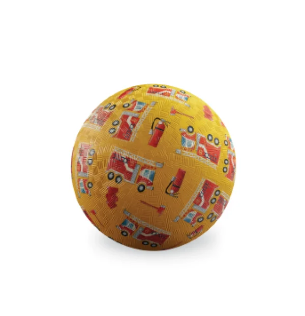 Crocodile Creek Activity>5" Playground Ball - Fire Truck