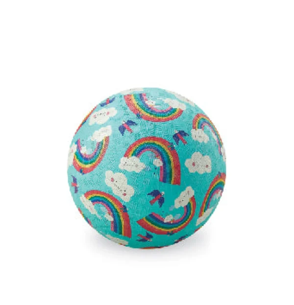 Crocodile Creek Activity>5" Playground Ball - Rainbow Dreams