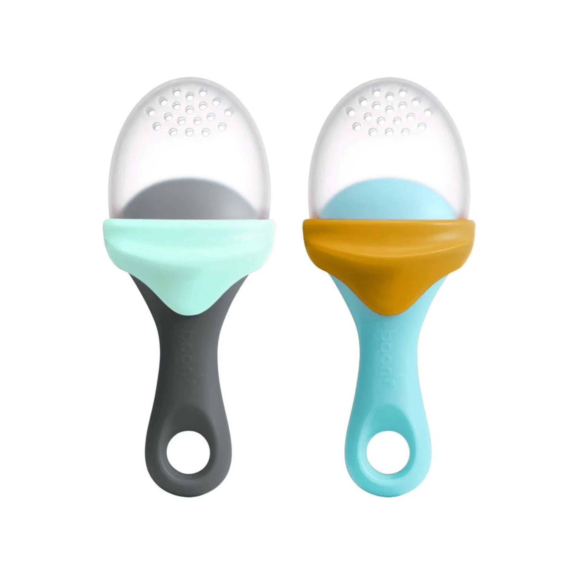 pulp__silicone_feeder__pa_0.webp BOON Feeding & Hydration>Pulp - Silicone Feeder 2 pack Mint & Charcoal - 6M+