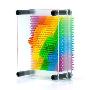 Spotty Dot Sensory | Novelty>Rainbow Pin Art - Small - 3+