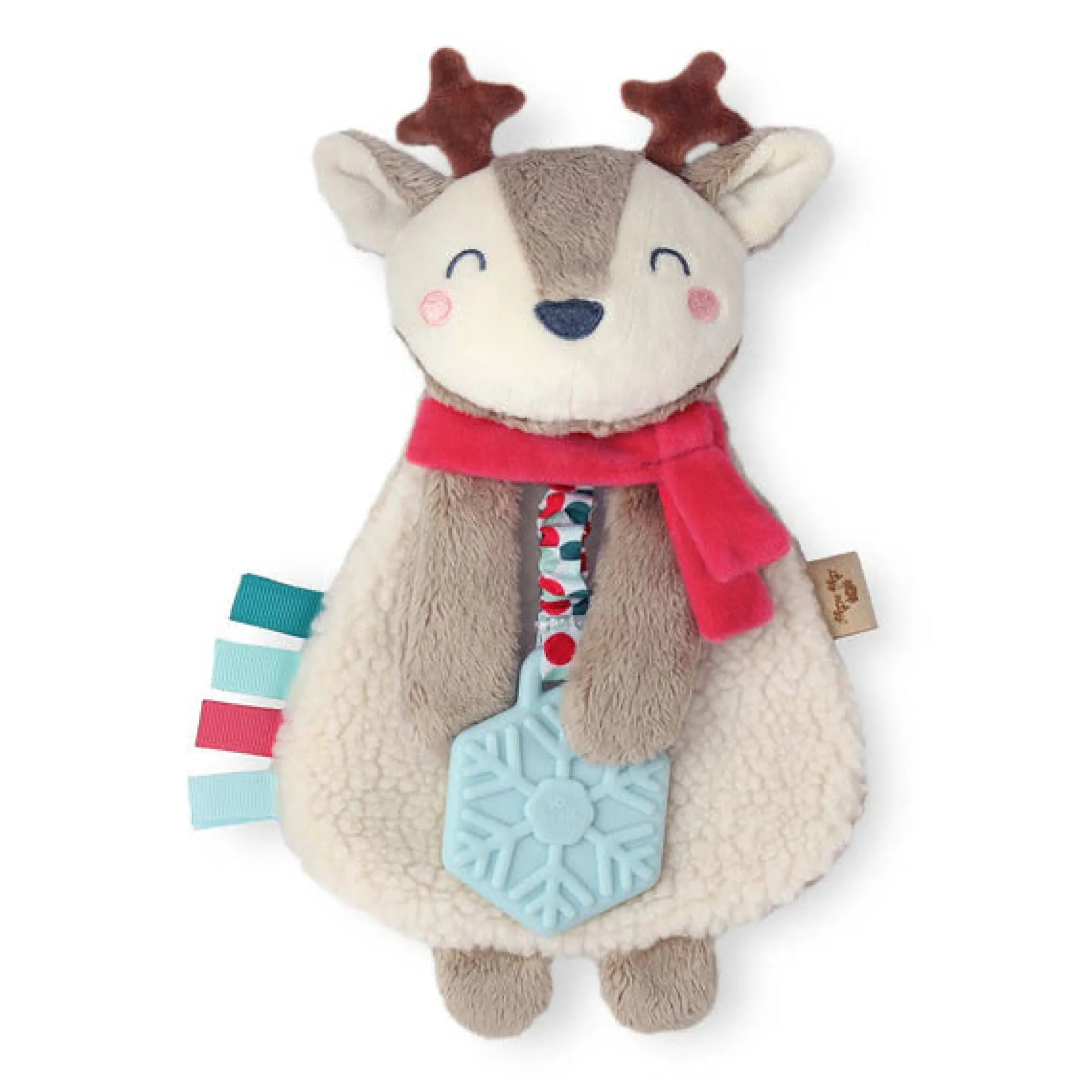 reindeer_itzy_lovey_plush_0.webp Itzy Ritzy Christmas>Reindeer Itzy Lovey Plush Teether Comforter - 0+