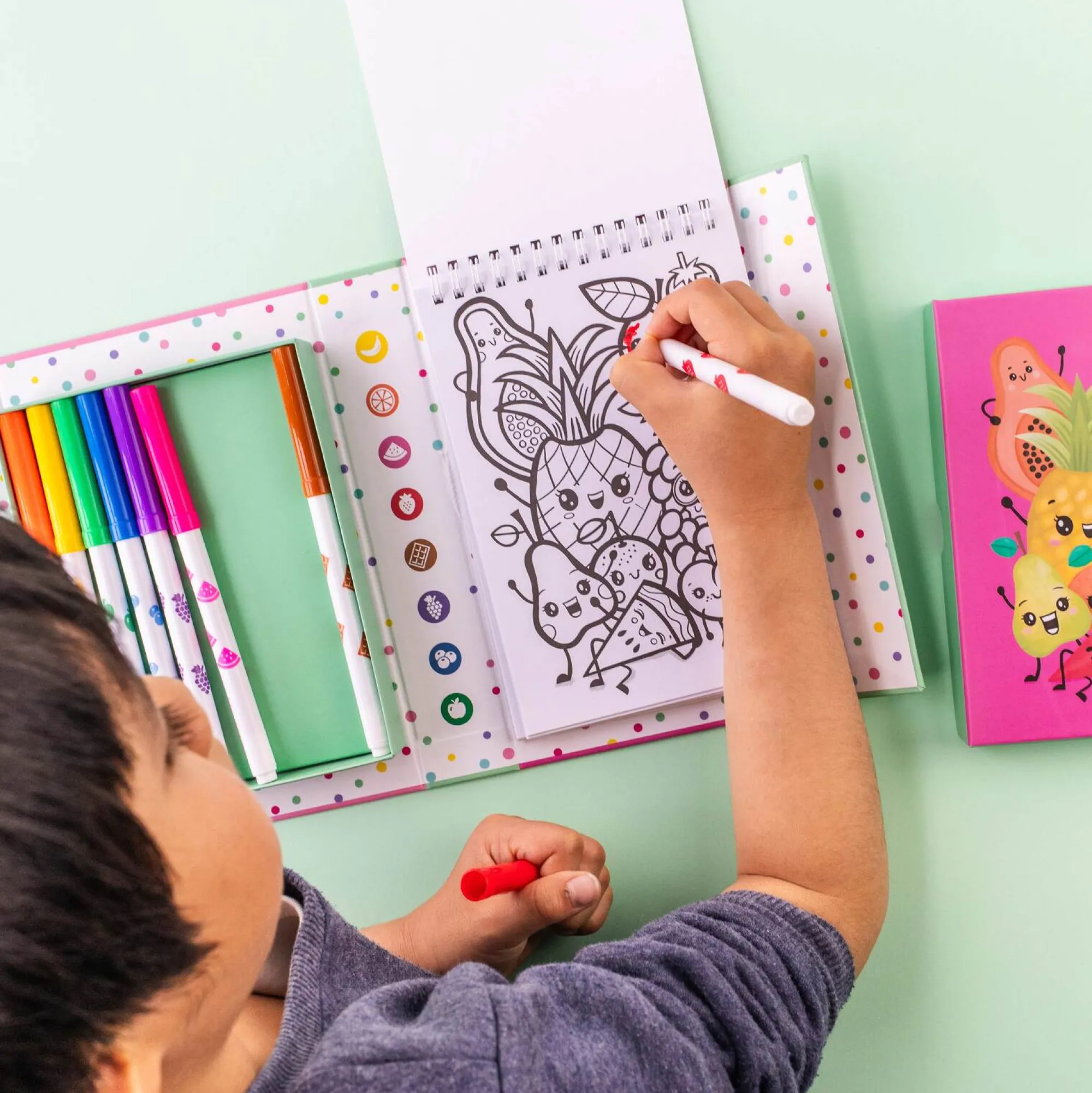 scented_colouring__fruity_1.webp Tiger Tribe Art & Craft>Scented Colouring - Fruity Cutie - 4+