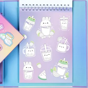 Tiger Tribe Art & Craft>Scented Stacks of Stickers - Dreamy Desserts - 4+