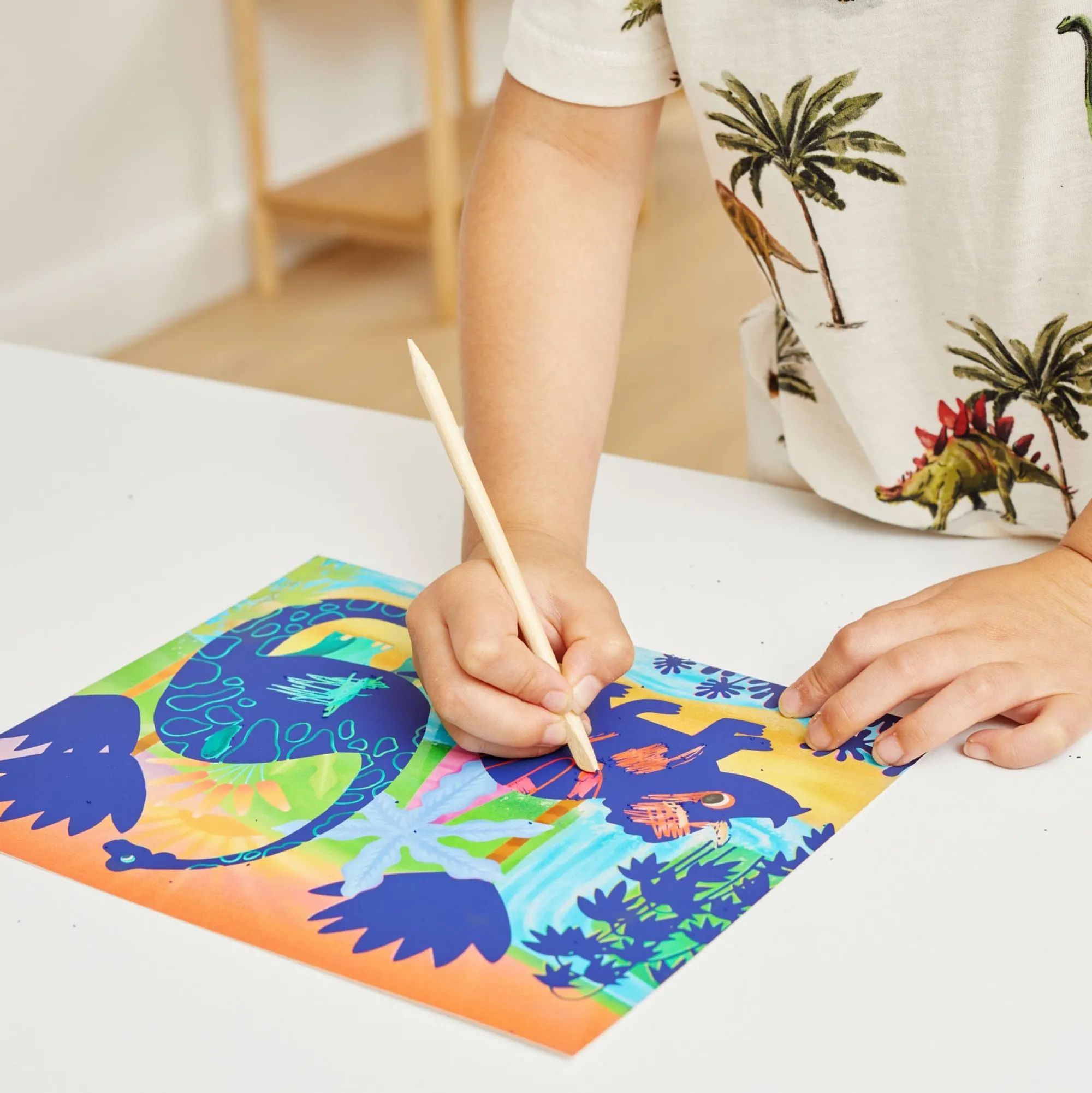 scratch_art___dinosaurs___2.webp Tiger Tribe Art & Craft>Scratch Art - Dinosaurs - 5+