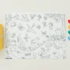 Scribble Mat Travel | Activity>- In the Garden - 3+