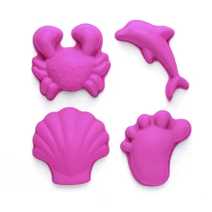 Scrunch Travel | Beach>Set of 4 Moulds (6 Colours) - 12M+