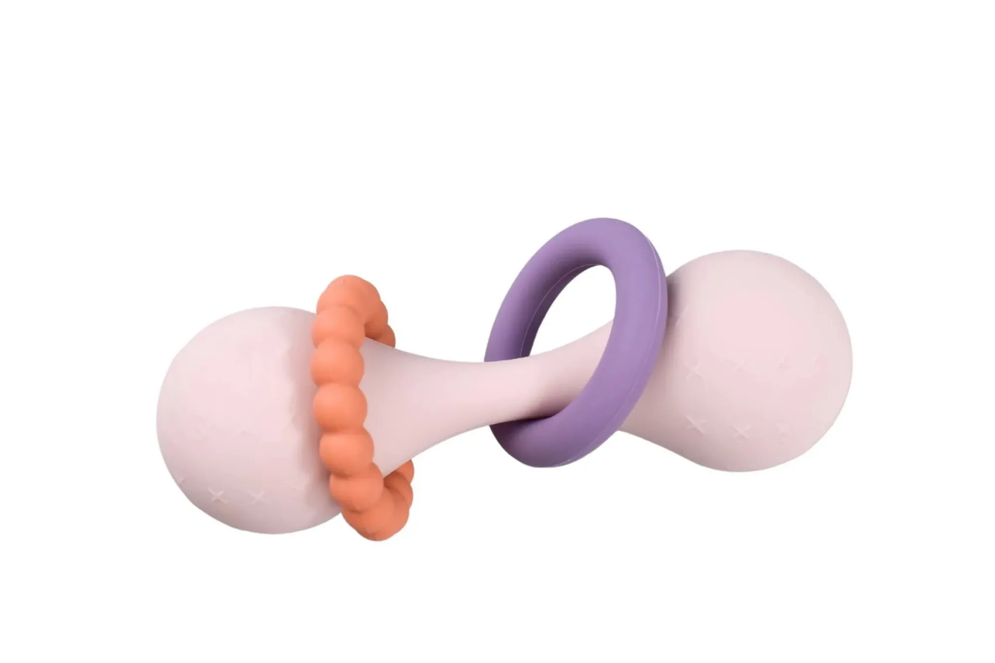 sensory_maraca_rattle_pin_0.webp Koala Dream Baby>Sensory Maraca Rattle Pink & Blue - 0+