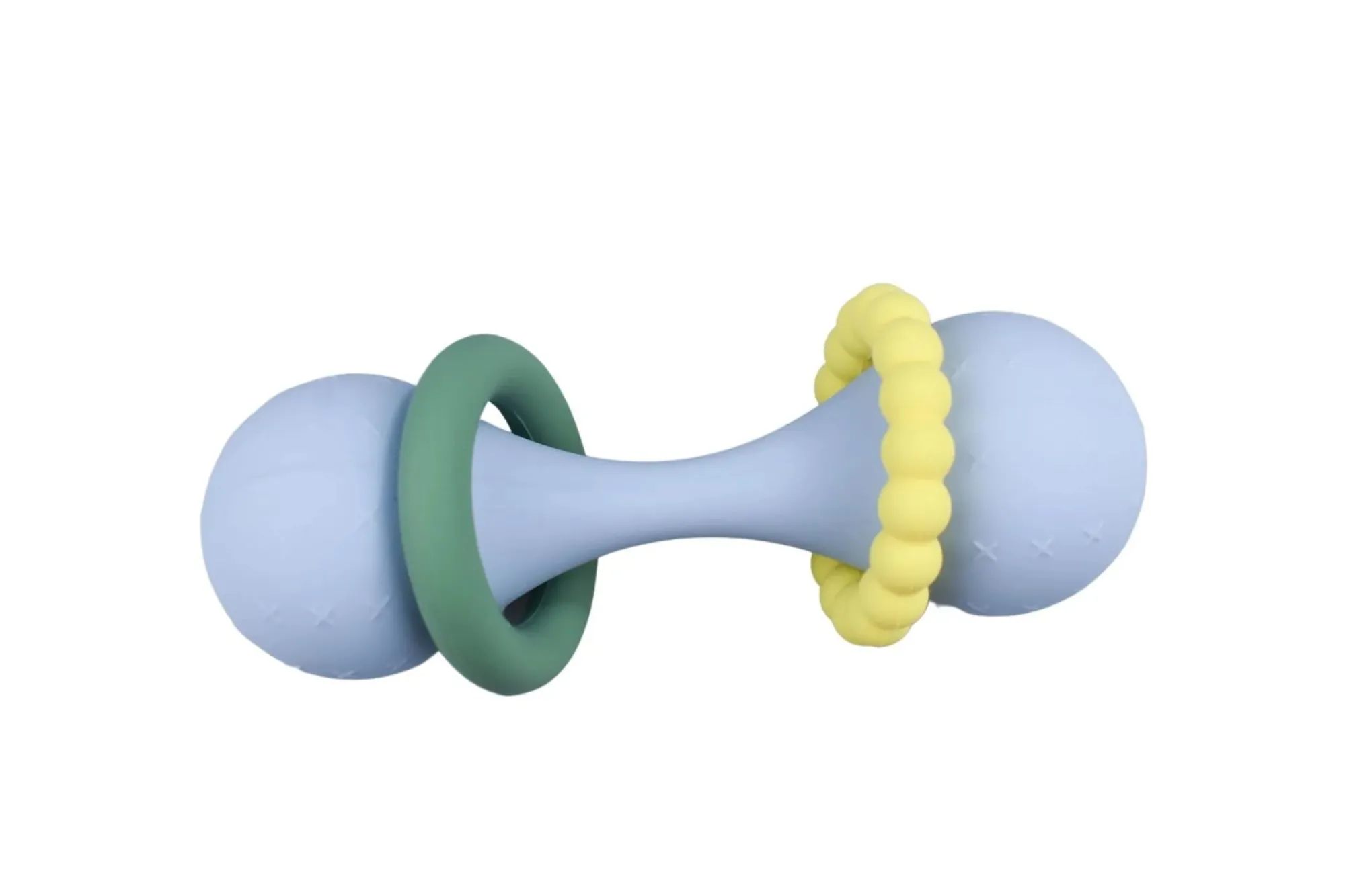 sensory_maraca_rattle_pin_2.webp Koala Dream Baby>Sensory Maraca Rattle Pink & Blue - 0+