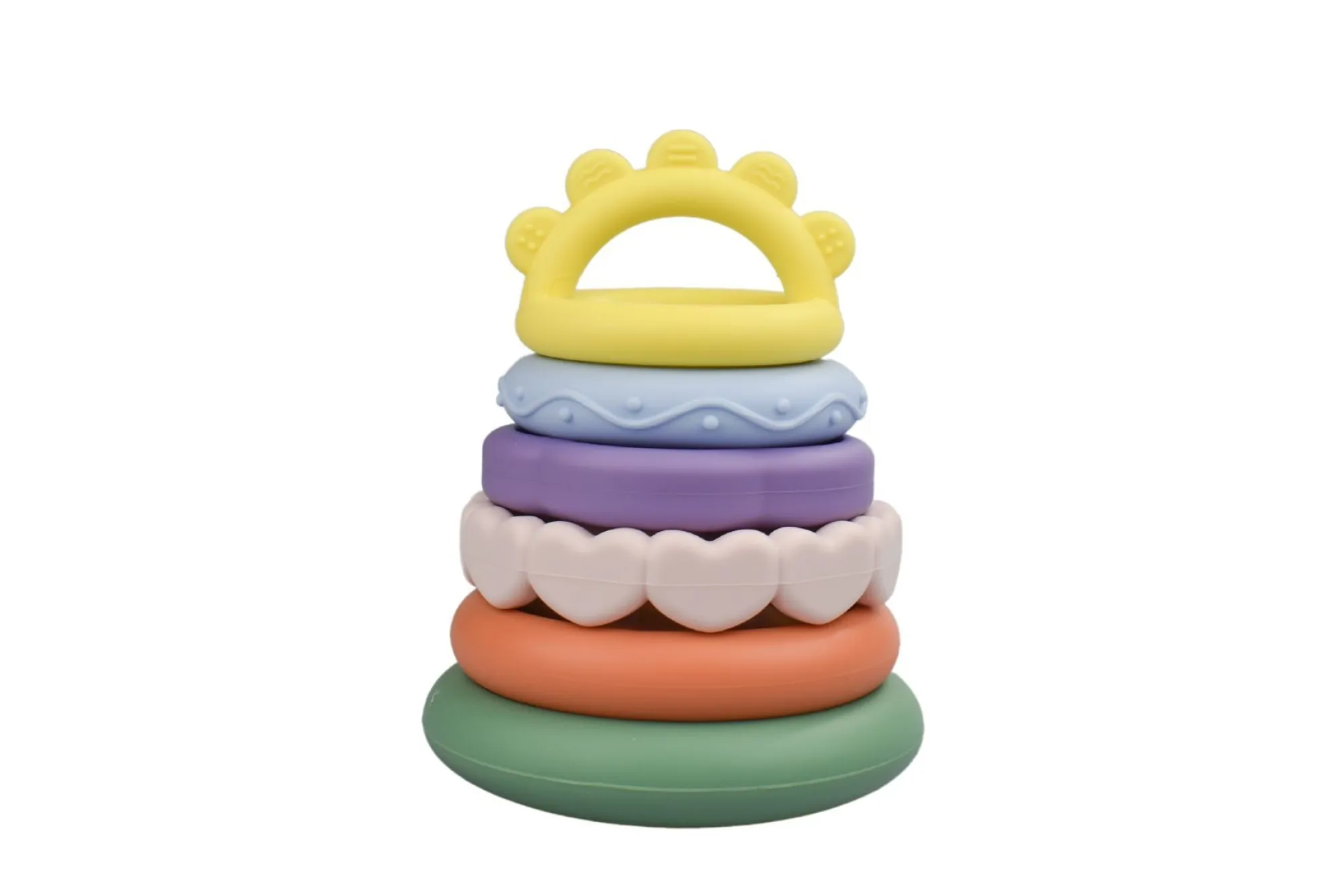 sensory_rainbow_stacking__0.webp Koala Dreams Baby>Sensory Rainbow Stacking Teether Toy - 0+