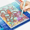 Tiger Tribe Travel | Art & Craft>Shimmer Colouring Set - Sea Life - 4+