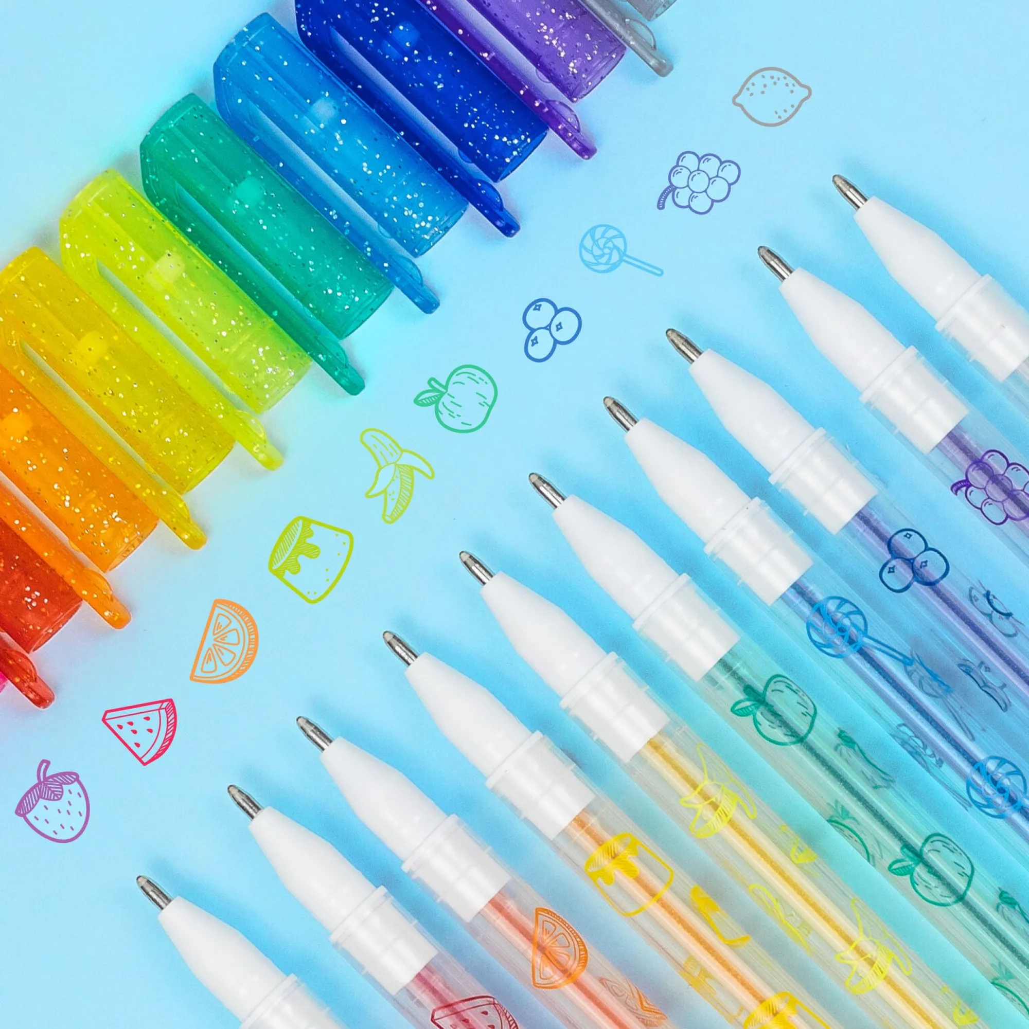 shimmer_scented_gel_pens__2.webp Tiger Tribe Art & Craft>Shimmer Scented Gel Pens - 5+