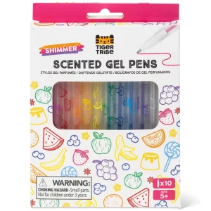 Tiger Tribe Art & Craft>Shimmer Scented Gel Pens - 5+