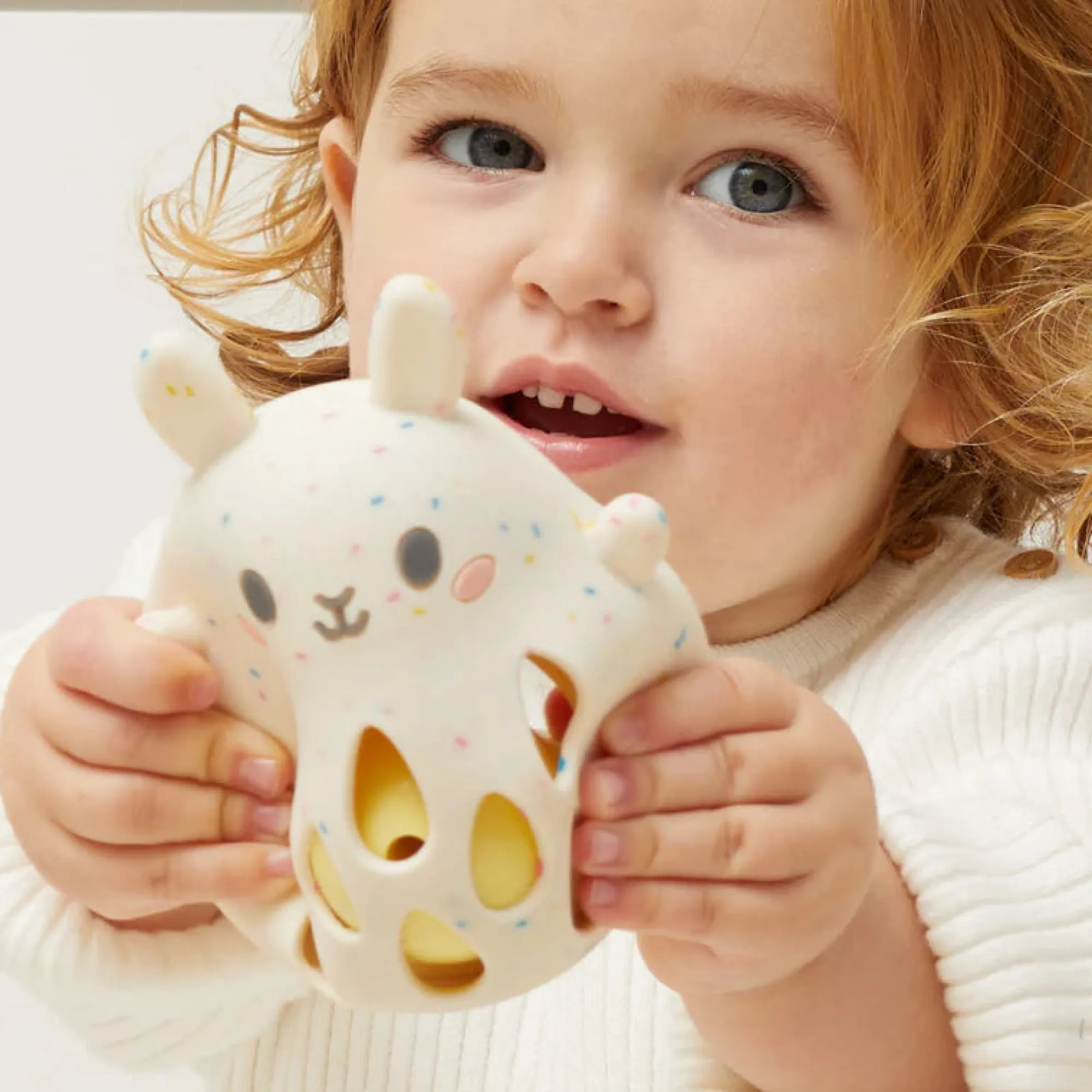 silicone_rattle_bunny___0.webp Tiger Tribe Baby | Easter>Silicone Rattle Bunny - 0+