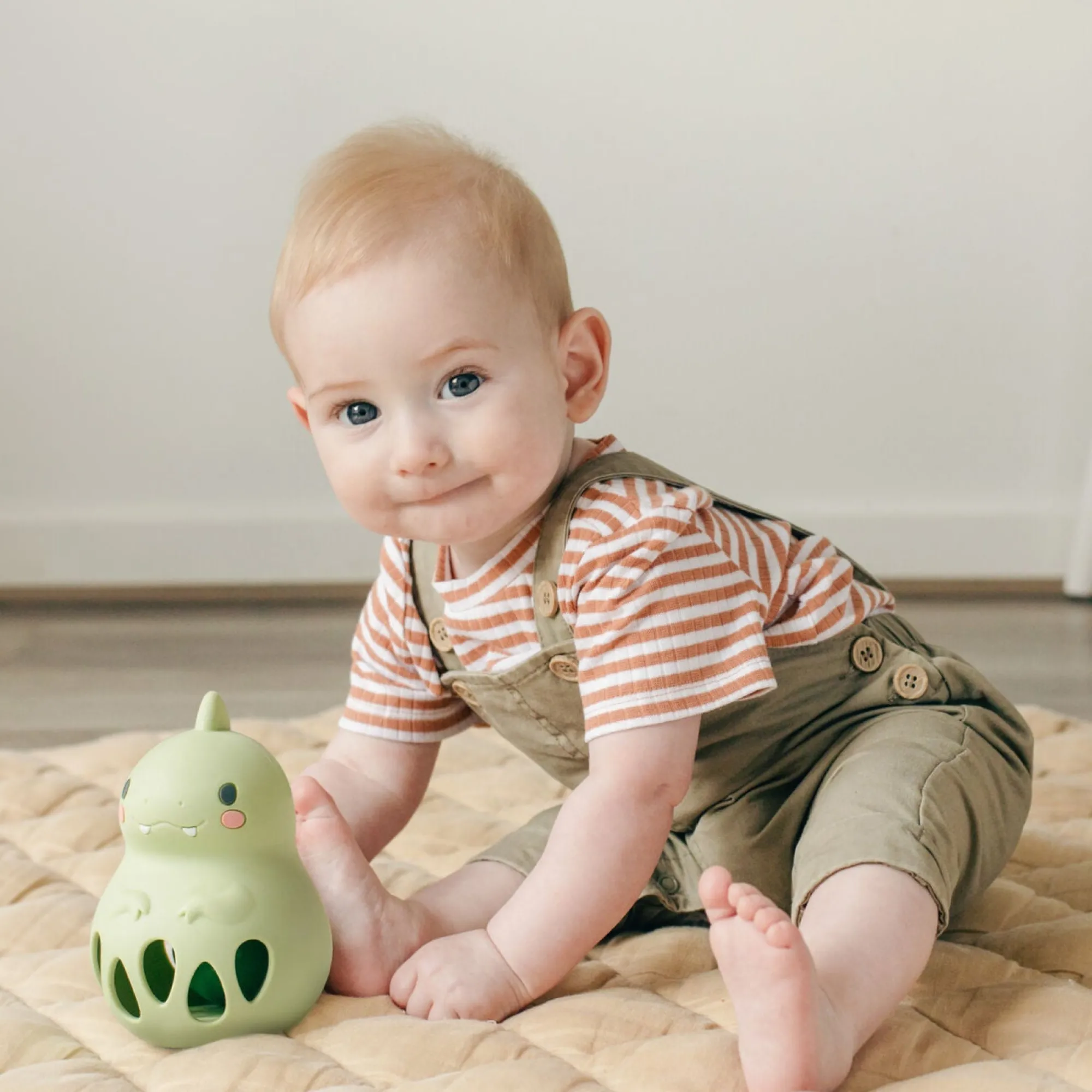 silicone_rattle_dino___8.webp Tiger Tribe Teethers & Rattles | Baby>Silicone Rattle Dino - 0+