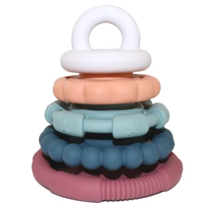Jellystone Teethers & Rattles | Baby>Silicone Stacker & Teether Toy - 0+ (9 styles)