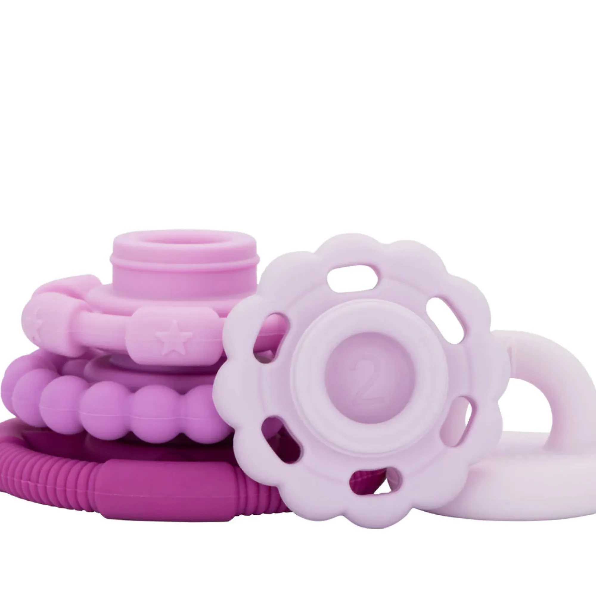 silicone_stacker__teether_14.webp Jellystone Teethers & Rattles | Baby>Silicone Stacker & Teether Toy - 0+ (9 styles)