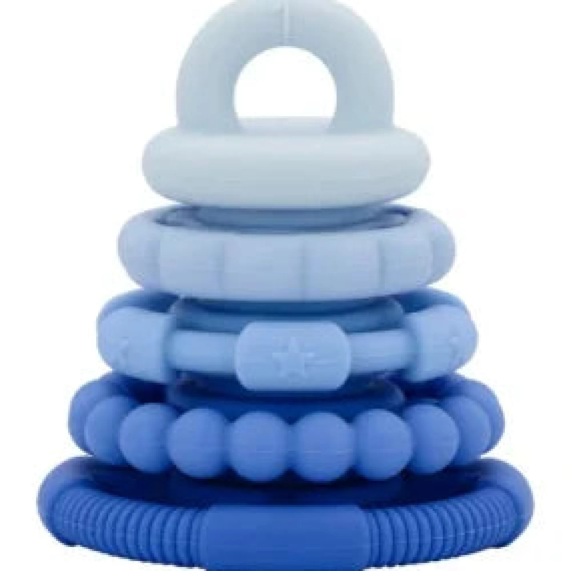 silicone_stacker__teether_17.webp Jellystone Teethers & Rattles | Baby>Silicone Stacker & Teether Toy - 0+ (9 styles)