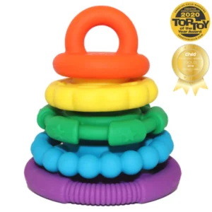 Jellystone Teethers & Rattles | Baby>Silicone Stacker & Teether Toy - 0+ (9 styles)