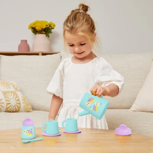 Tiger Tribe Pretend Play>Silicone Tea Set - Starlight Party - 12M+