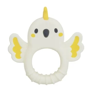 Tiger Tribe Teethers & Rattles | Baby>Silicone Teether - Cockatoo - 0+