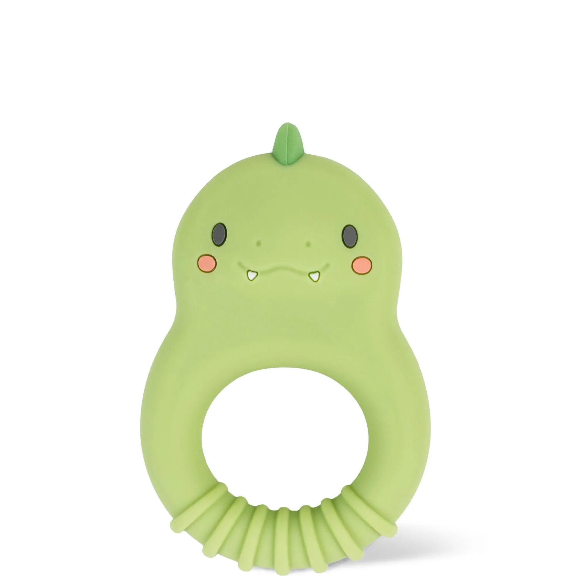 silicone_teether_dino___1.webp Tiger Tribe Teethers & Rattles | Baby>Silicone Teether Dino - 0+