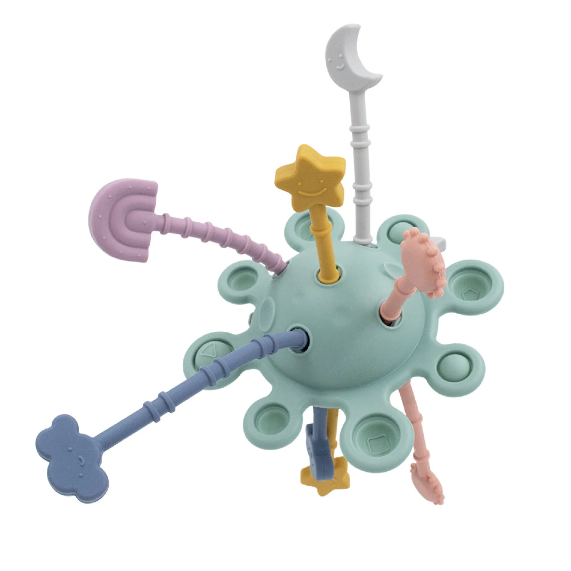 silicone_zippy_activity_m_1.webp Playground Travel | Baby>Silicone Zippy Activity Multi Toy - 10M+