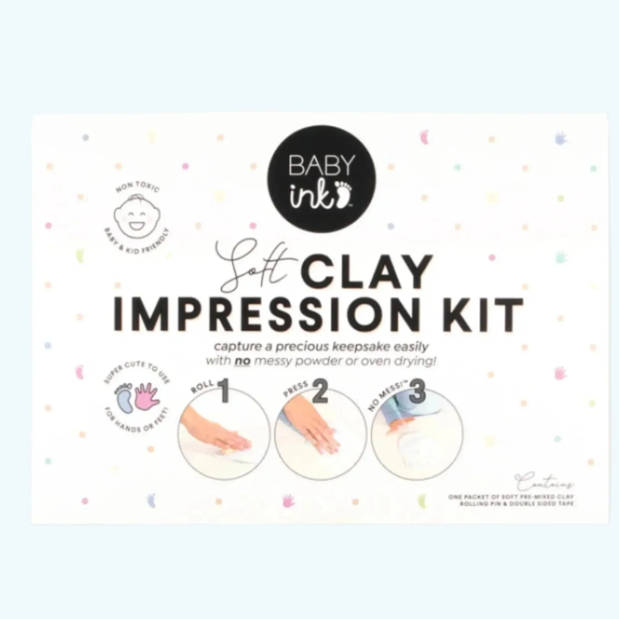 soft_clay_impression_kit__0.webp Baby Ink Baby>Soft Clay Impression Kit - White