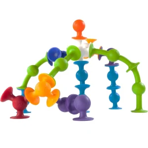 Fat Brain Toy Co Outlet | Bath Time>Squigz Starter Set - 3+