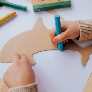 Honeysticks Eco | Art & Craft>Stencils & Crayons Activity Set - 2+