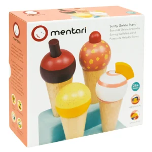 Mentari Wooden Toys | Pretend Play>Sunny Gelato Stand - 2+