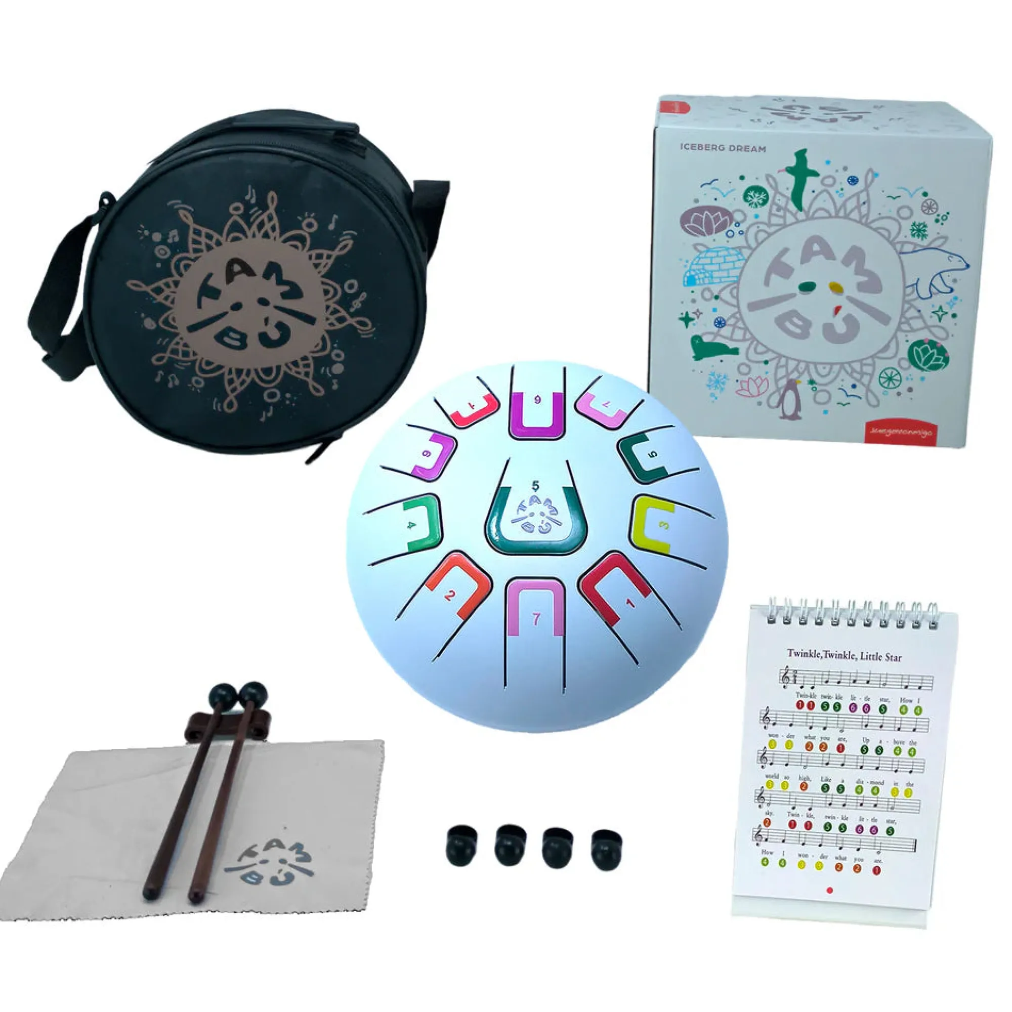 tambu_steel_tongue_drums__1.webp Tambu Music>Steel Tongue Drums (3 colours) Only Available Online - 3+