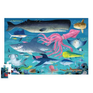 Crocodile Creek Travel | Puzzles>Tin Puzzle - 50 pieces - Shark Reef - 4+