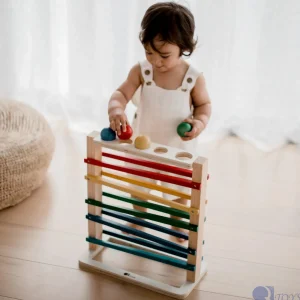 Q Toys Wooden Toys | Eco>Track a Ball - 2+