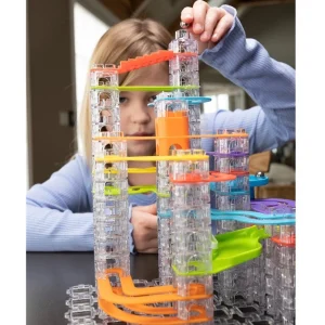 Fat Brain Toy Co Open Ended Play>Trestle Tracks - 124 Piece Deluxe Set - 8+