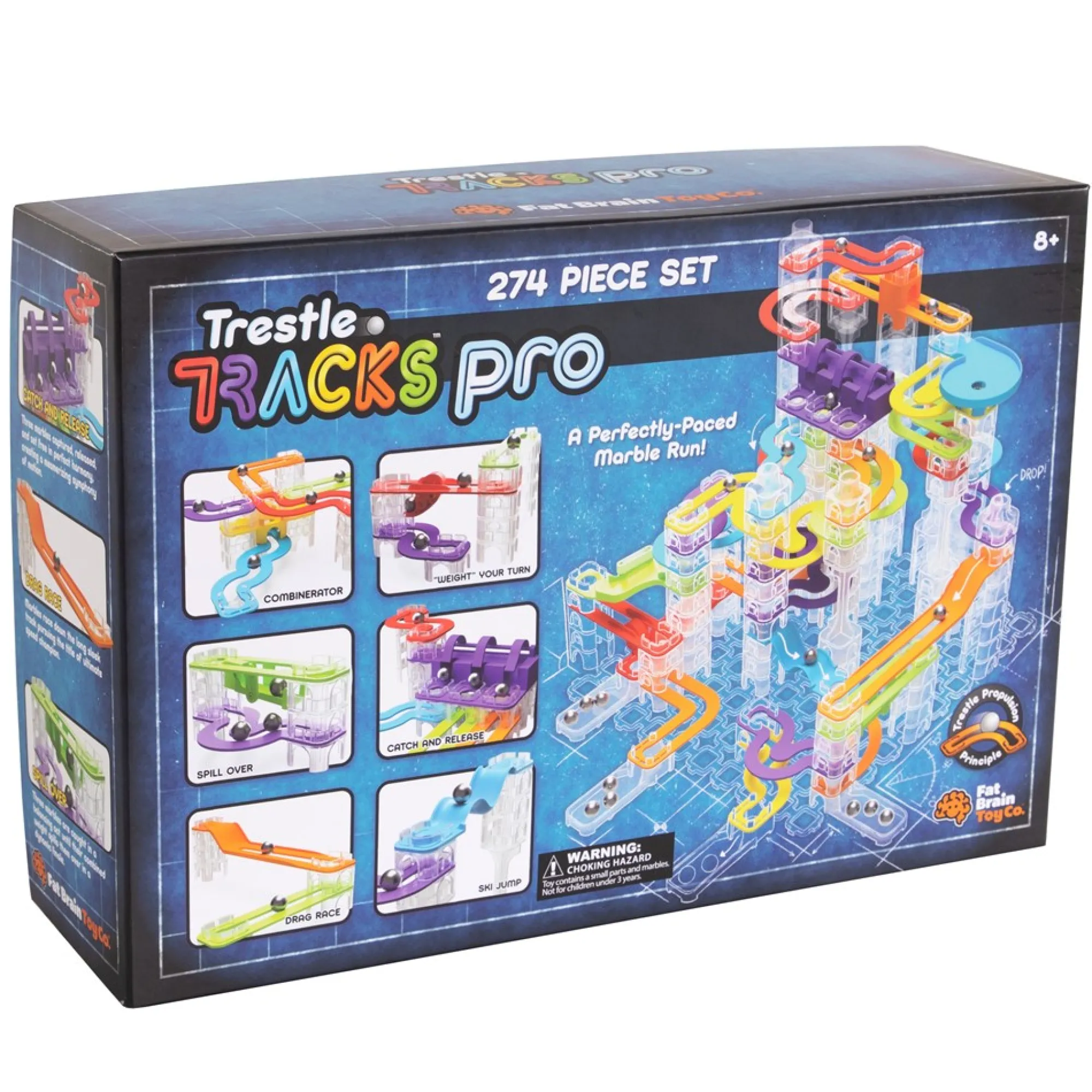 trestle_tracks___piece_pr_4.webp Fat Brain Toy Co Open Ended Play | Outlet>Trestle Tracks - 274 Piece Pro Set - 8+
